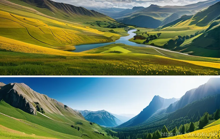 등산 장비의 재활용 방법 - Here are three detailed image prompts in English, adhering to all the specified guidelines, and refl...